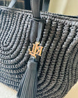 Ralph Lauren - Straw bag zwart