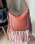 Ralph Lauren - tassel bag bruin