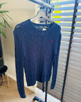 Ralph Lauren - Pima cotton cable sweater maat L