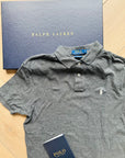 Ralph Lauren - polo donker grijs maat S classic fit