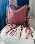 Ralph Lauren - tassel bag bruin