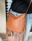 Ralph Lauren - tassel bag bruin