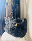 Ralph Lauren - Straw bag zwart