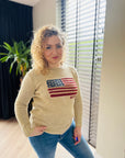 Ralph Lauren - American flag sweater maat XS