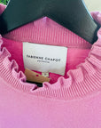 Fabienne Chapot - Molly Otte Frill pullover roze maat S - Second - brand.nl