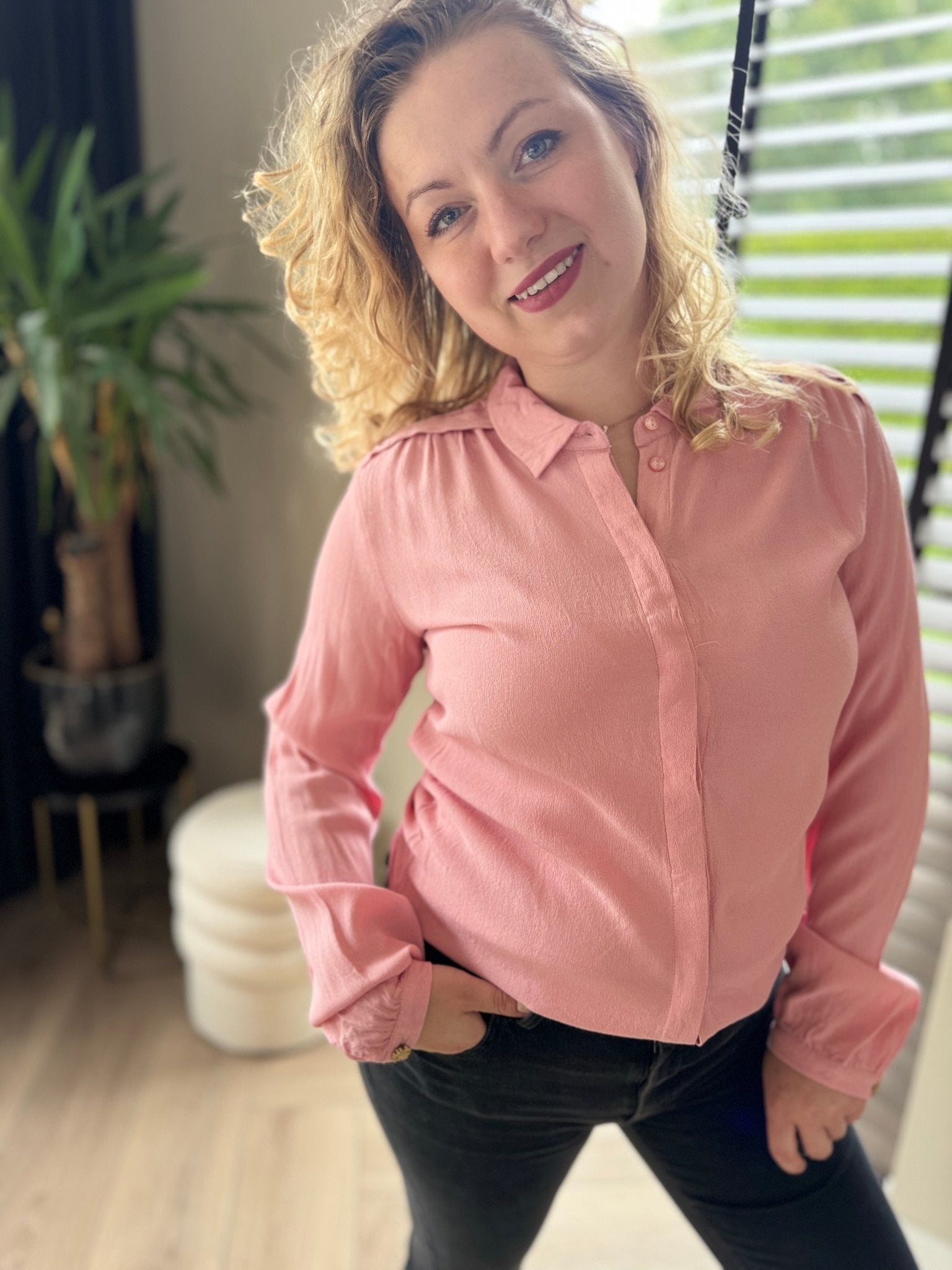 Fabienne Chapot - Sunrise Solid blouse maat 38 - Second - brand.nl